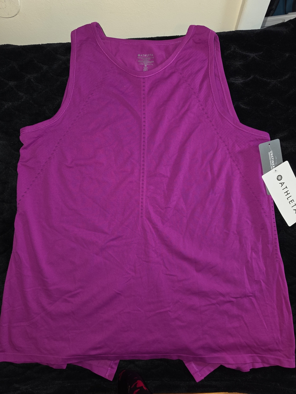 Athleta Women's Fuchsia Athletic Tank Top